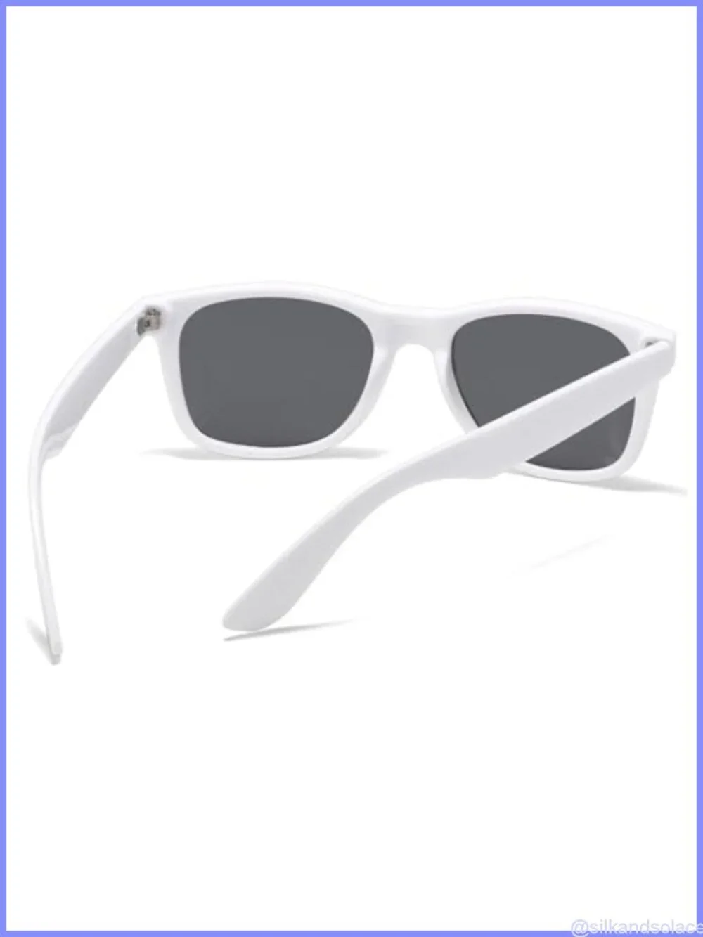 Retro Polarized Square Sunglasses UV400 Full Frame Lightweight